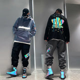 Reflektierende Techwear-Cargohosen für den Streetstyle