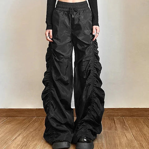 Pants Lanternes ample y3k high waist oversized cut