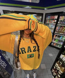 Brazilian Hoodie for Alternative Fashion Y2K