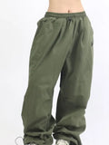 Oversized Cargo Parachute Pants for Women Gorpcore Trend