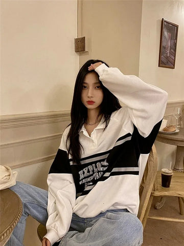 Oversized Hoodies for Women with Y2K Vibe in Autumn Look