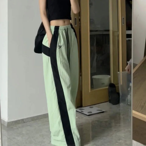 Y2K Aesthetic Baggy-Hose für Damen