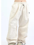 Oversized Cargo Parachute Pants for Women Gorpcore Trend