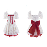 Cute Lolita Mini Dress with Bow Cute Short