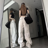 Y2K Techwear Sweatpants Women Streetwear