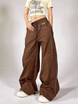 Gorpcore Cargo Pants for Women Baggy and Reflective