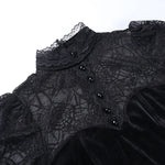 Gothic top with fascinating lace design