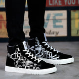 High-Quality Emo Canvas Shoes for Men Breathable