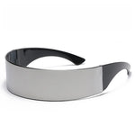 Cyberpunk Y3K Sunglasses Futuristic Reflective Party Glasses