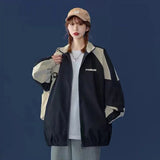 Y2K Stylish Baseball Jacket for Women in Hip Hop Style