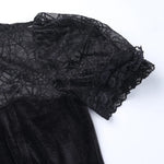 Gothic top with fascinating lace design