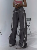 Gorpcore Cargo Pants for Women Baggy and Reflective