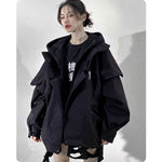 Unisex Y3K Funky Cargo-Jacke Oversized Techwear