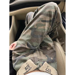 Cargo pants oversize Camouflage Y2K