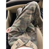 Cargo pants oversize Camouflage Y2K