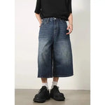 Y2K Oversize-Jorts: Lässige Denim-Shorts im Streetwear-Stil