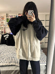 Trendige Harajuku Kapuzenpullover im Streetwear-Stil für Damen