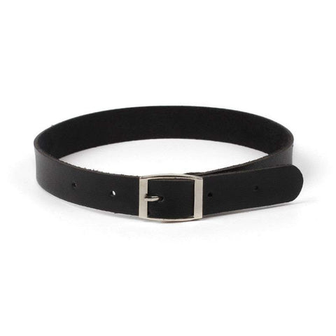 Choker e-girl Kunstleder minimalistisch