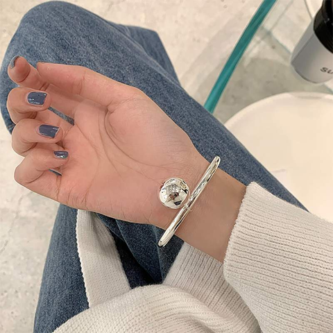 Armband e-girl minimalistische Anhänger Boule